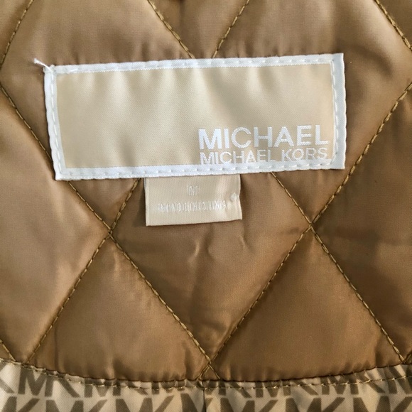 (NWOT) Michael Kors Tan Winter Coat - Picture 5 of 5